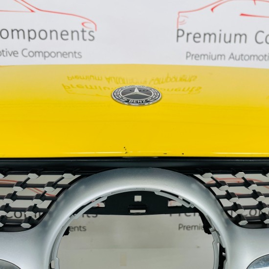 Mercedes Cla Front Bumper W118 Amg Line Genuine Yellow | 2018–2023 Ah47