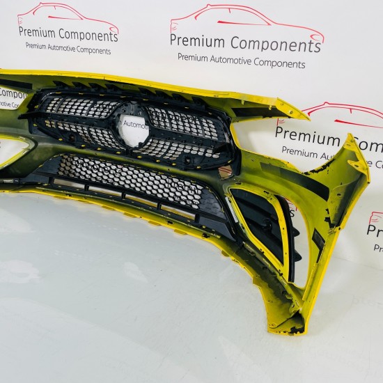 Mercedes Cla Front Bumper W118 Amg Line Genuine Yellow | 2018–2023 Ah47