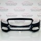 Mercedes C Class Front Bumper W205 Se Genuine Blue A2058800125 2014-2018 [aw125]
