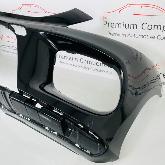 Mercedes Gle Front Bumper W166 Amg Genuine Black A1668851538 | 2015-2019 [aw118]
