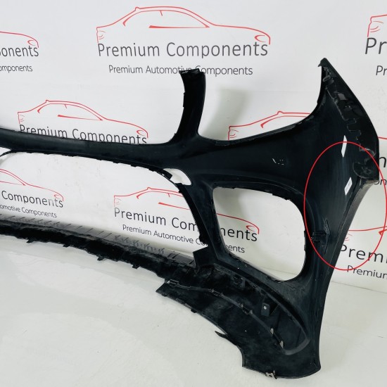 Mercedes Gle Front Bumper W166 Amg Genuine Black A1668851538 | 2015-2019 [aw118]