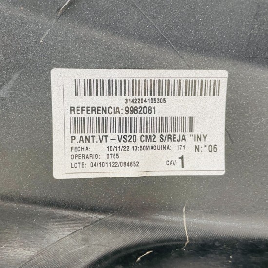 Mercedes E Vito Front Bumper W447 Genuine A4478850825 | 2015-2020 [aw135]