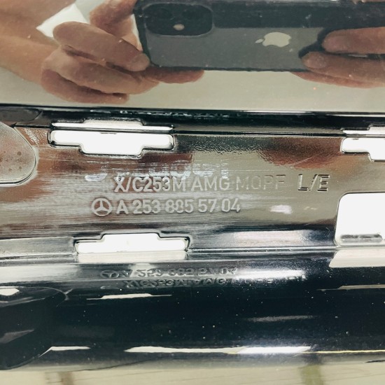 Mercedes Glc Front Bumper X253 C253 Amg Genuine Black A2538855704 | 2019–2022 Mercedes Glc Front Bumper X253 C253 Amg Genuine Black A2538855704 | 2019–2022