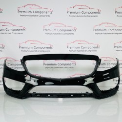 Mercedes C Class Front Bumper W205 Amg Line Genuine A2058850925 2014-2018 [Bb57]