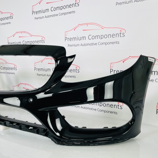 Mercedes C Class Front Bumper W205 Amg Line Genuine A2058850925 2014-2018 [Bb57]