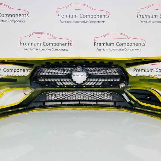 Mercedes Cla Front Bumper W118 Amg Line Genuine Yellow | 2018–2023 Ah47 Mercedes Cla Front Bumper W118 Amg Line Genuine Yellow | 2018–2023 Ah47