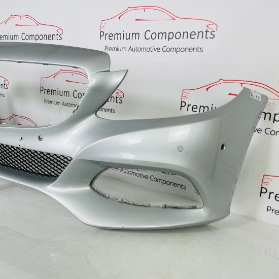 Mercedes C Class Front Bumper W205 Se Genuine Silver A2058850125 | 2014-2018