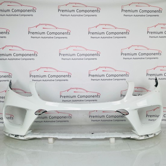 Mercedes Gle Front Bumper W166 Amg Genuine White A1668851538 | 2016-2019 [Bc137]