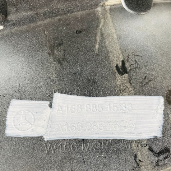 Mercedes Gle Front Bumper W166 Amg Genuine White A1668851538 | 2016-2019 [Bc137]