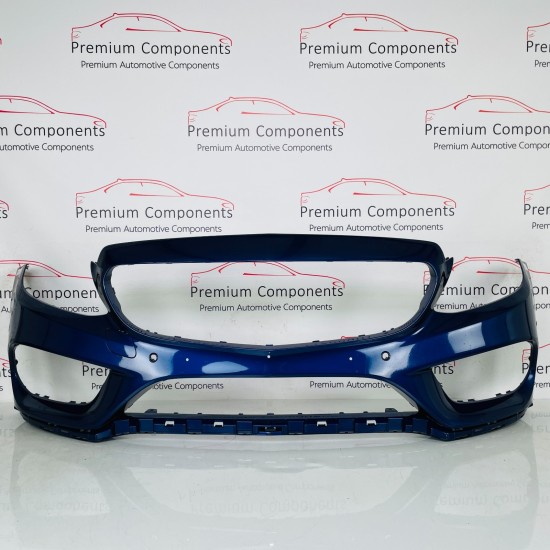 Mercedes C Class Front Bumper W205 Amg Line Blue Genuine A2058850925 | 2014-2018