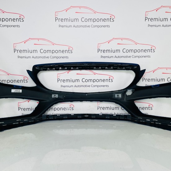 Mercedes C Class Front Bumper W205 Amg Line Blue Genuine A2058850925 | 2014-2018