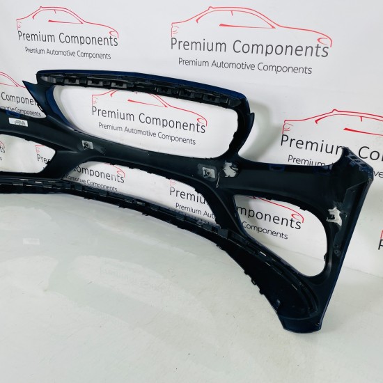 Mercedes C Class Front Bumper W205 Amg Line Blue Genuine A2058850925 | 2014-2018