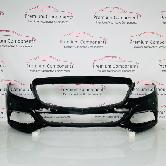 Mercedes C Class Front Bumper W205 Se Genuine Black A2058800125 | 2014-2018