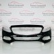 Mercedes C Class Front Bumper W205 Se Genuine Black A2058800125 | 2014-2018