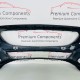 Mercedes C Class Front Bumper W205 Se Genuine Black A2058800125 | 2014-2018