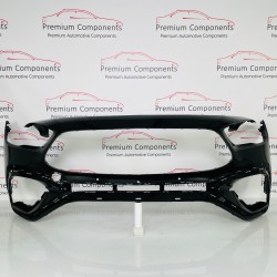 Mercedes Gla Front Bumper H247 Amg Genuine Black A2478857908 | 2023-2025 [Bd70]
