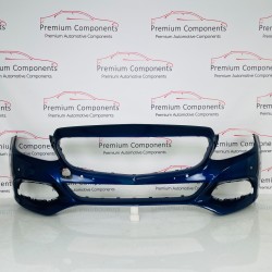 Mercedes C Class Front Bumper W205 Se Genuine Blue A2058850125 | 2014-2018
