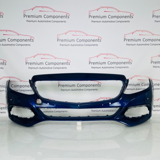 Mercedes C Class Front Bumper W205 Se Genuine Blue A2058850125 | 2014-2018 Mercedes C Class Front Bumper W205 Se Genuine Blue A2058850125 | 2014-2018