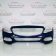 Mercedes C Class Front Bumper W205 Se Genuine Blue A2058850125 | 2014-2018 Mercedes C Class Front Bumper W205 Se Genuine Blue A2058850125 | 2014-2018