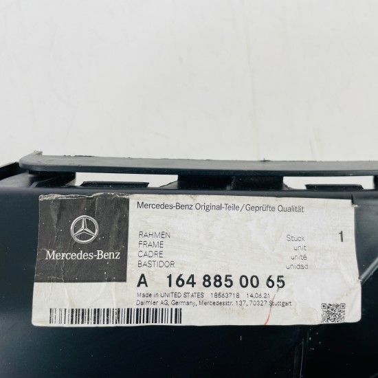 Mercedes Ml Rear Bumper Bracket Holder Frame Genuine A1648850065 | 2005–2011