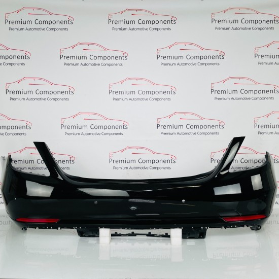 Mercedes S Class Rear Bumper W222 Genuine Black A2228850025 | 2013–2017 [ap110]