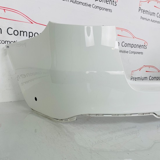 Mercedes Glc Rear Bumper X253 Hybrid Genuine White A2538850725 2015–2019 [ap88]