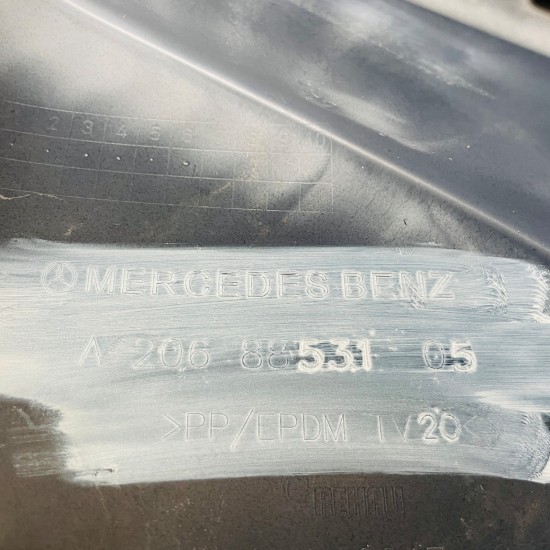 Mercedes C Class Front Bumper W206 Genuine Black A2068853105 | 2021-2025 [Bf135]