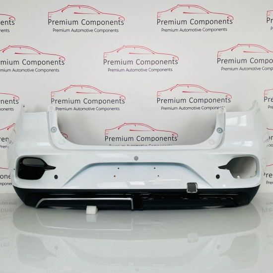 Mg Zs Rear Bumper Genuine White With Trim 2020 - 2024 [am45]