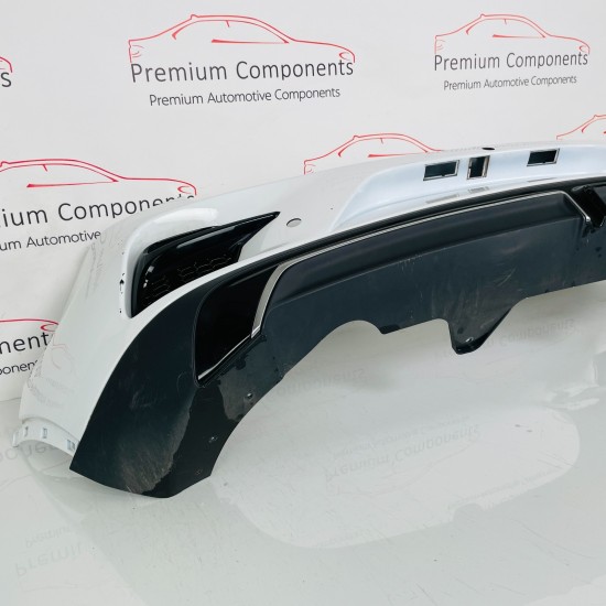 Mg Zs Rear Bumper Genuine White With Trim 2020 - 2024 [am45]