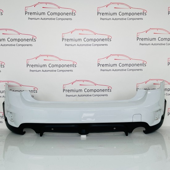 Mini Countryman Rear Bumper Genuine White F60 With Diffuser 2017-2020 [ak177]