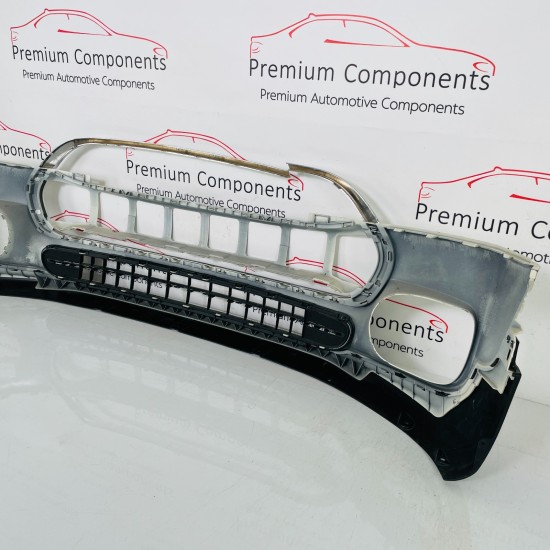 Mini Cooper Front Bumper F54 Clubman Genuine White 7370791 / 2015 - 2020 [k35]