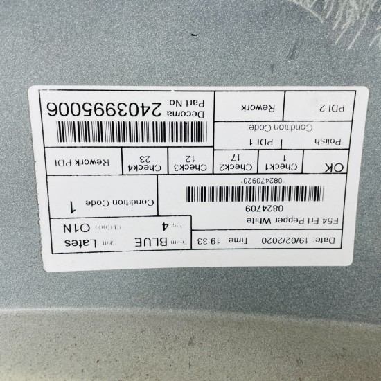 Mini Cooper Front Bumper F54 Clubman Genuine White 7370791 / 2015 - 2020 [k35]