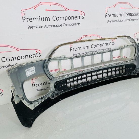 Mini Cooper Front Bumper F54 Clubman Genuine White 7370791 / 2015 - 2020 [k35]
