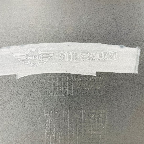 Mini Countryman Front Bumper F60 Genuine Grey 51117390520 | 2016-2019 [Ba31]