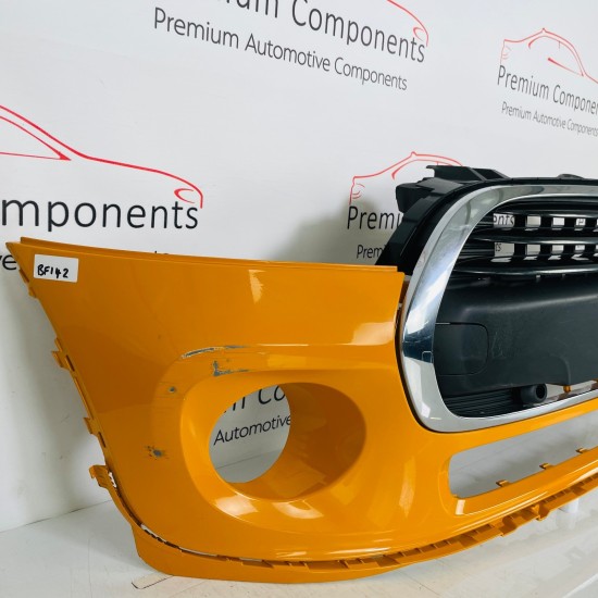 Mini Cooper One Front Bumper F56 Genuine Orange 7337789 | 2014-2019 [Bf142]