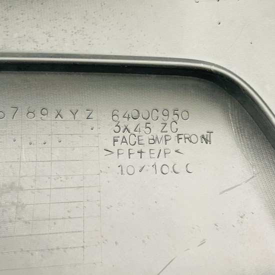 Mitsubishi Asx Front Bumper Mk1 Genuine Black With Jets 2010 - 2012 [ap46]