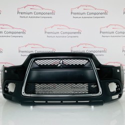Mitsubishi Asx Front Bumper Mk1 Genuine Black With Jets 2010 - 2012 [ap46]
