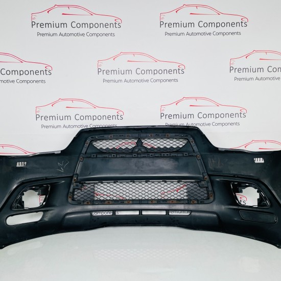 Mitsubishi Asx Front Bumper Mk1 Genuine Black With Jets 2010 - 2012 [ap46]