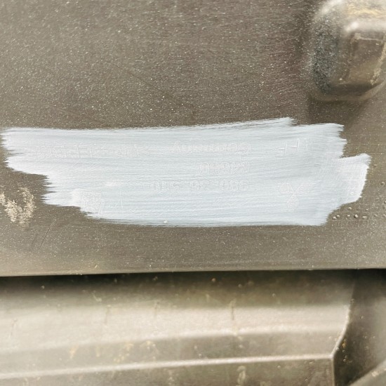 Mitsubishi Colt Rear Bumper Skin Genuine Black 2006 - 2013 [ak57]