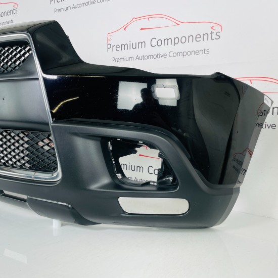 Mitsubishi Asx Front Bumper Mk1 Genuine Black With Jets 2010 - 2012 [ap46]