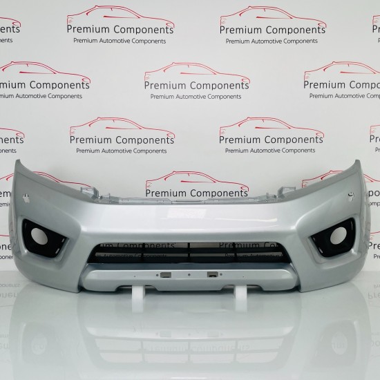 Nissan Navara Tekna Mk4 Front Bumper In Silver No Damage 2017 - 2021 [aj170]