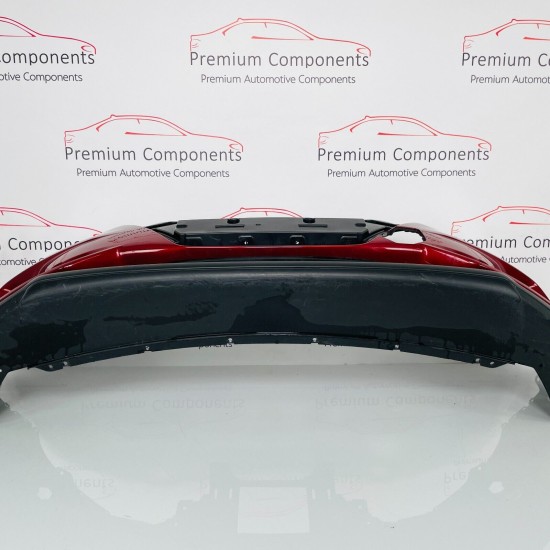 Nissan Qashqai J11 Front Bumper Skin Oem Red With Washer Jets 2017 - 2020 [ah103 Nissan Qashqai J11 Front Bumper Skin Oem Red With Washer Jets 2017 - 2020 [ah103