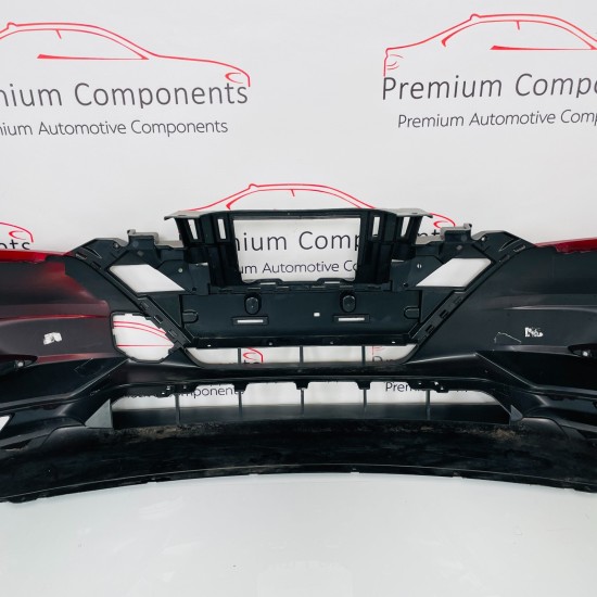 Nissan Qashqai J11 Front Bumper Skin Oem Red With Washer Jets 2017 - 2020 [ah103 Nissan Qashqai J11 Front Bumper Skin Oem Red With Washer Jets 2017 - 2020 [ah103