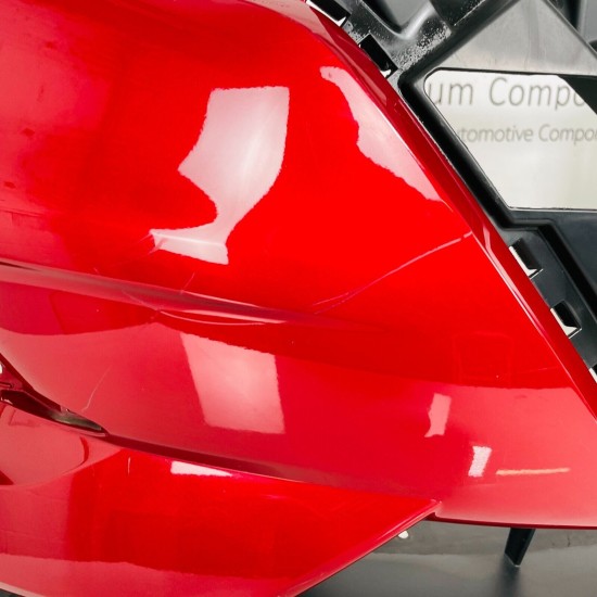 Nissan Qashqai J11 Front Bumper Skin Oem Red With Washer Jets 2017 - 2020 [ah103 Nissan Qashqai J11 Front Bumper Skin Oem Red With Washer Jets 2017 - 2020 [ah103