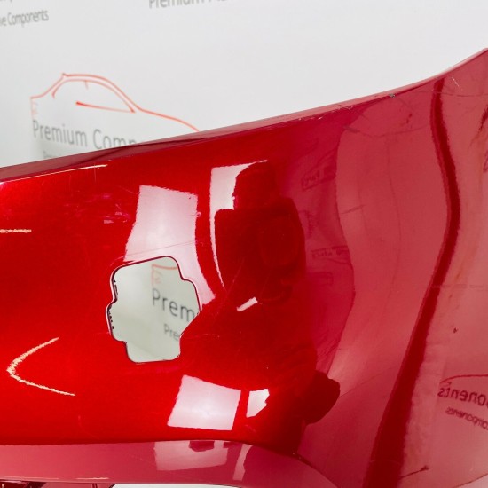 Nissan Qashqai J11 Front Bumper Skin Oem Red With Washer Jets 2017 - 2020 [ah103 Nissan Qashqai J11 Front Bumper Skin Oem Red With Washer Jets 2017 - 2020 [ah103