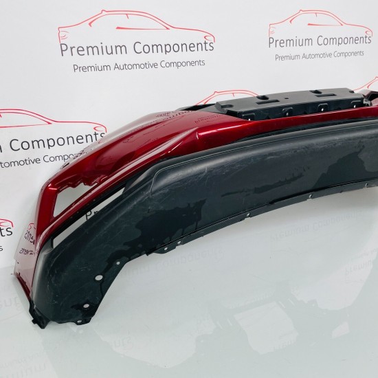 Nissan Qashqai J11 Front Bumper Skin Oem Red With Washer Jets 2017 - 2020 [ah103 Nissan Qashqai J11 Front Bumper Skin Oem Red With Washer Jets 2017 - 2020 [ah103