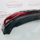 Nissan Qashqai J11 Front Bumper Skin Oem Red With Washer Jets 2017 - 2020 [ah103 Nissan Qashqai J11 Front Bumper Skin Oem Red With Washer Jets 2017 - 2020 [ah103