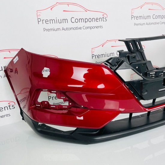 Nissan Qashqai J11 Front Bumper Skin Oem Red With Washer Jets 2017 - 2020 [ah103 Nissan Qashqai J11 Front Bumper Skin Oem Red With Washer Jets 2017 - 2020 [ah103