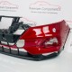Nissan Qashqai J11 Front Bumper Skin Oem Red With Washer Jets 2017 - 2020 [ah103 Nissan Qashqai J11 Front Bumper Skin Oem Red With Washer Jets 2017 - 2020 [ah103