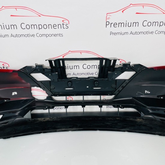 Nissan Qashqai J11 Front Bumper Skin Oem Red With Washer Jets 2017 - 2020 [ah103 Nissan Qashqai J11 Front Bumper Skin Oem Red With Washer Jets 2017 - 2020 [ah103